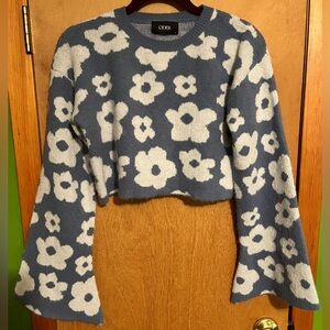 Cider Cropped Sweater | Size Large